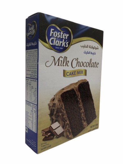 خليط كيك فوستر كلاركس بالشوكلاتة والحليب 500 جرام